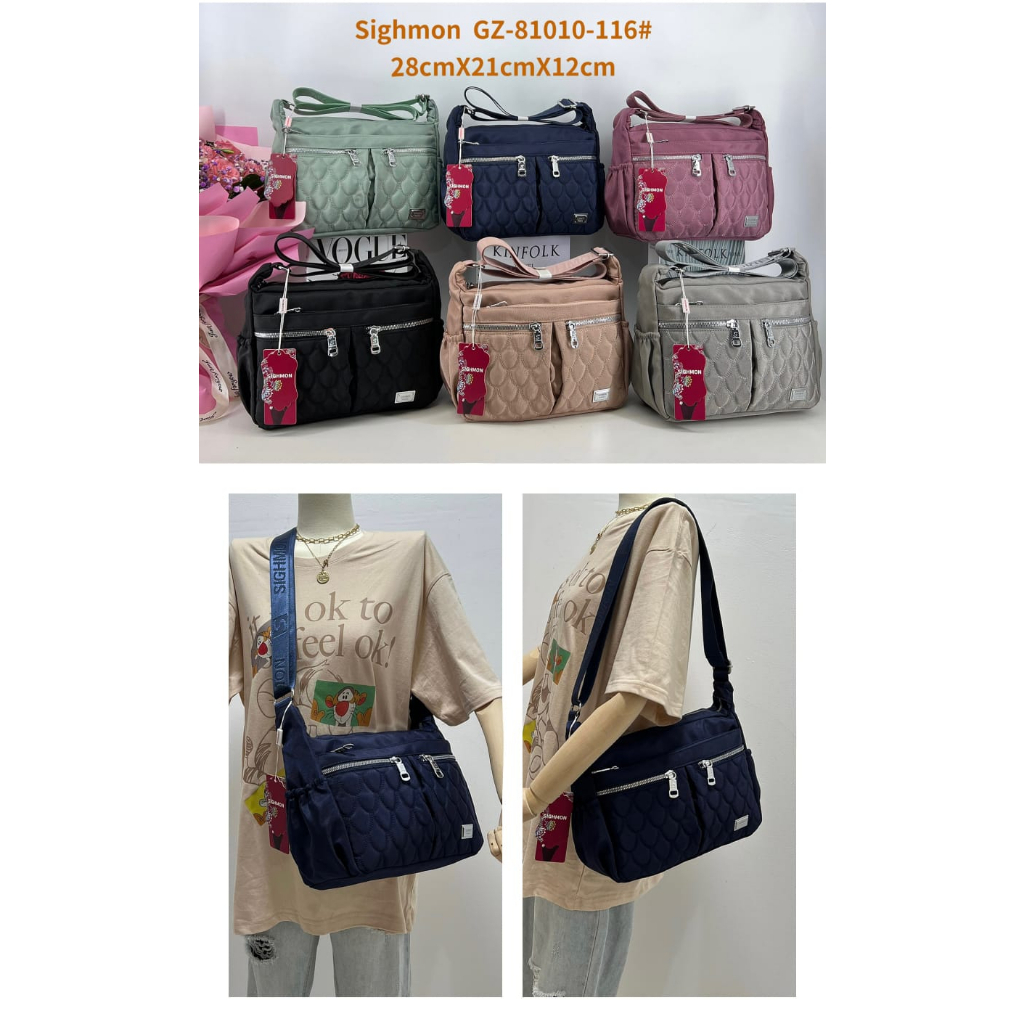 SIGHMON Tas Selempang Wanita Import Tas Slempang Fashion Korea Original Sling bag Trendy Waterproof