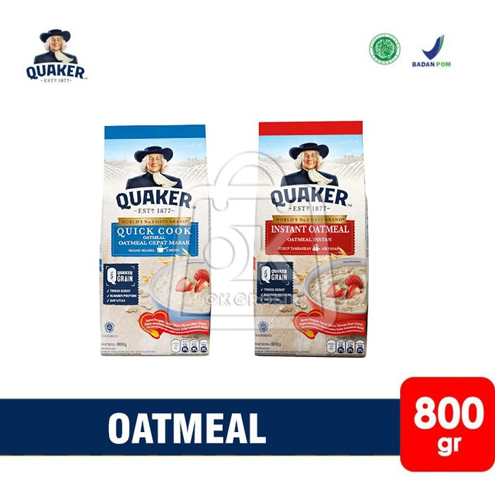 

Quaker Instant / Quick Cook Oatmeal (800 gr)