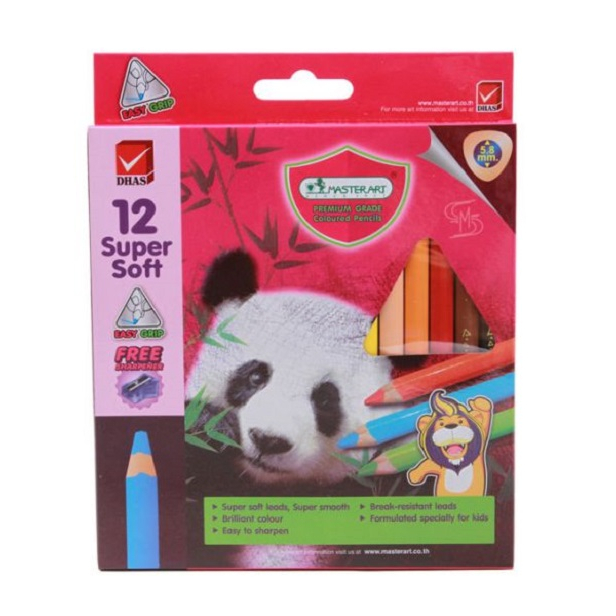 

[Master Art] Pensil Warna (Colour Pencil) Super Soft Untuk Anak-anak