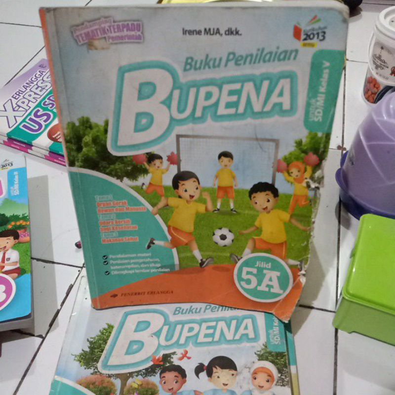 

Buku Paket Bupena kelas 3,kelas 4,kelas 5 dan kelas 6 Bekas