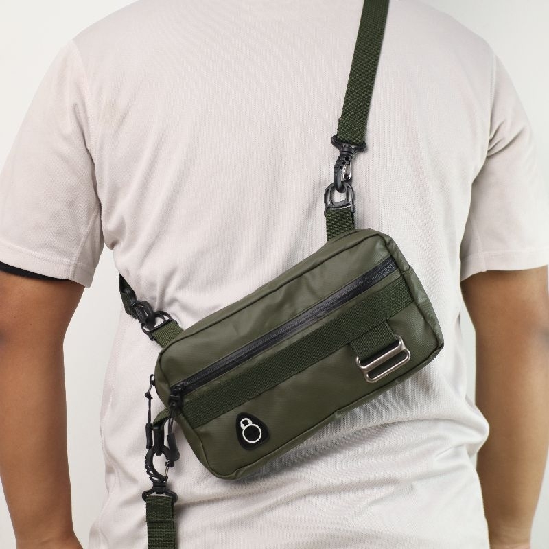 Tas Slingbag Waterproof Tas Water Resistant tas anti air tas pensil tas pria handbag tas army casual