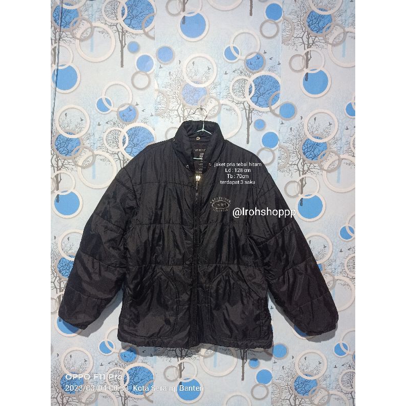 Jaket gelembung pria