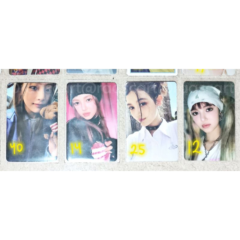 photocard pc newjeans danielle minji