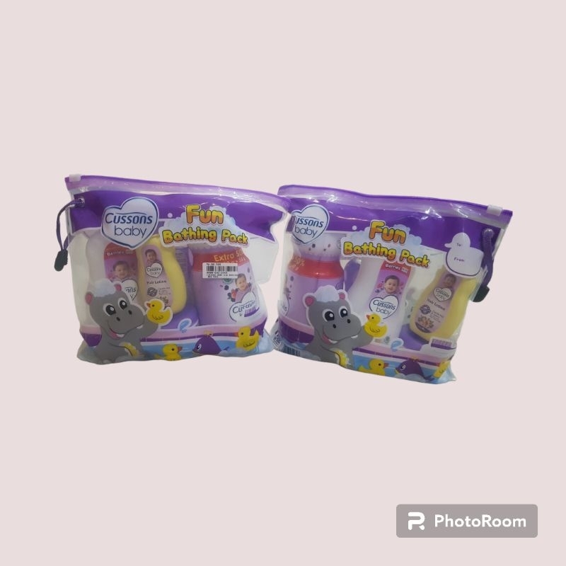 CUSSONS BABY FUN BATHING BAG PACK(8998103012643)