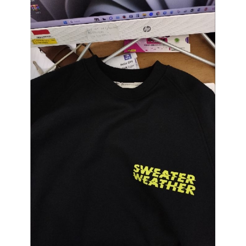 BILLIONAIRES PROJECT SWEATSHIRT - SWEATER WEATHER - M