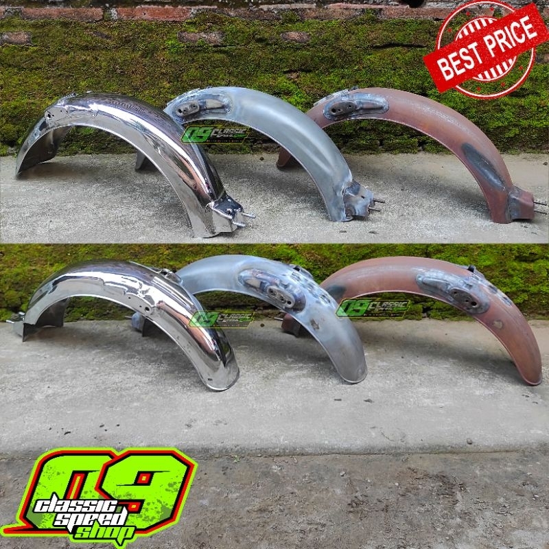 Slebor Spakbor CB125 CB 125 Pres old New Krom nganjuk dan tatanan Original Nganjuk n Solo n Kudus