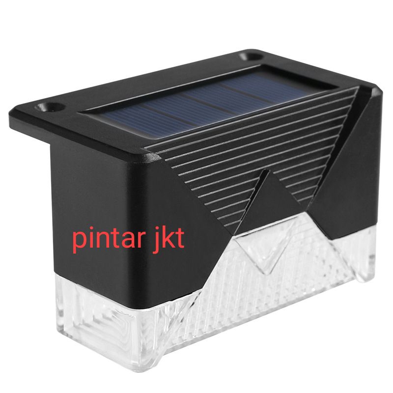 Lampu tangga Tenaga Surya /Lampu Pagar Tangga Matahari 1box isi 4pcs, harga per 1pcs