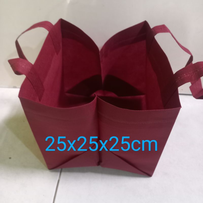 

tas sponbond,tas box 25x25cm 75gsm