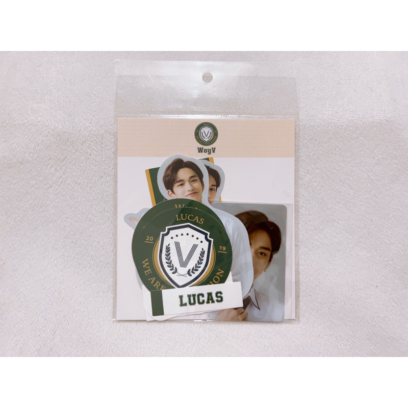 [SEALED] Lucas Luggage Sticker Back To School B2S WayV