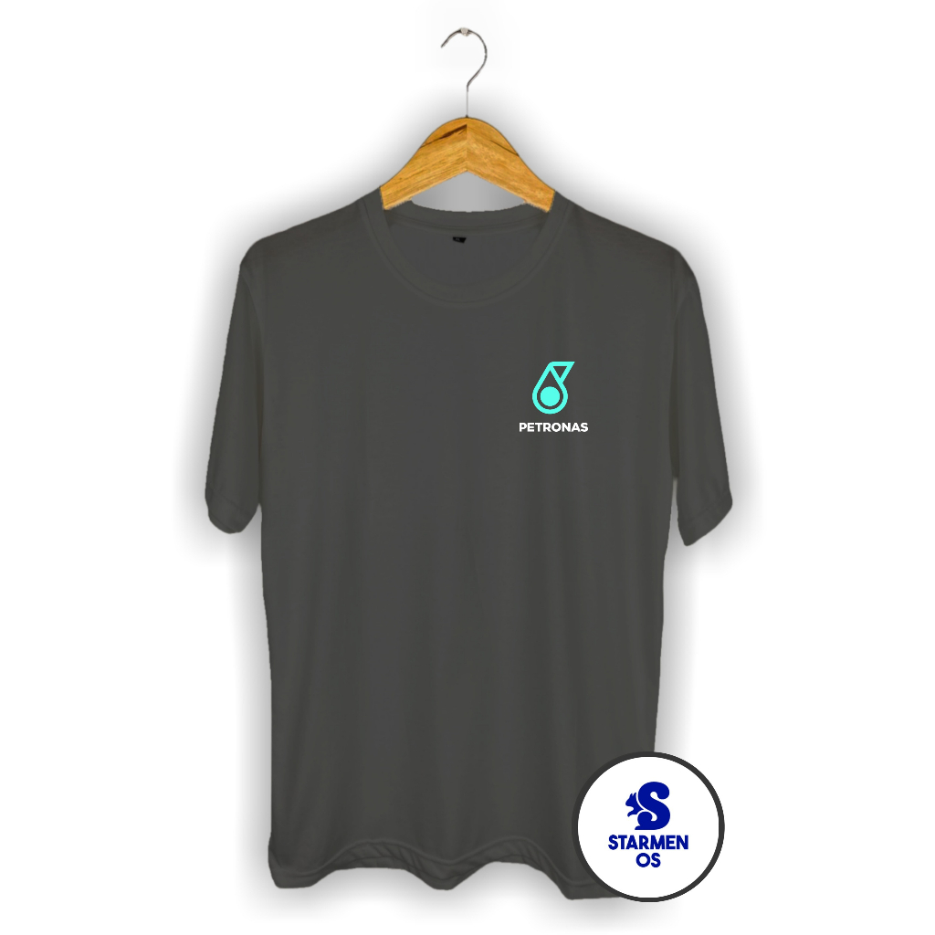 Kaos Distro Pria T-Shirt Motif Kata Kata Logo PETRONAS 2