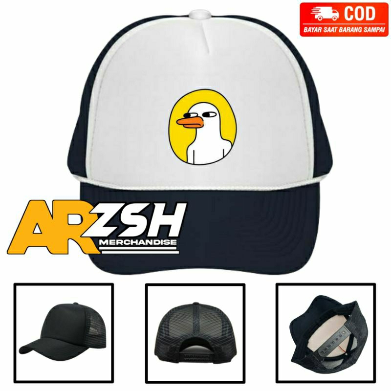 Topi Duck Topi Trucker Jaring