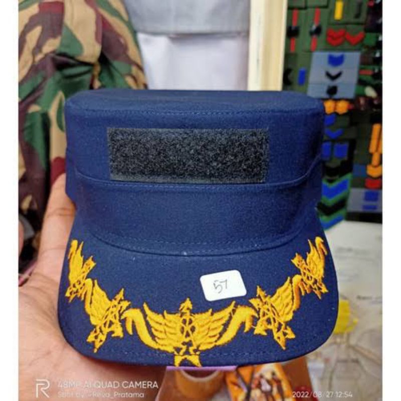 Topi Pet Komando PDH TNI AU PAMEN
