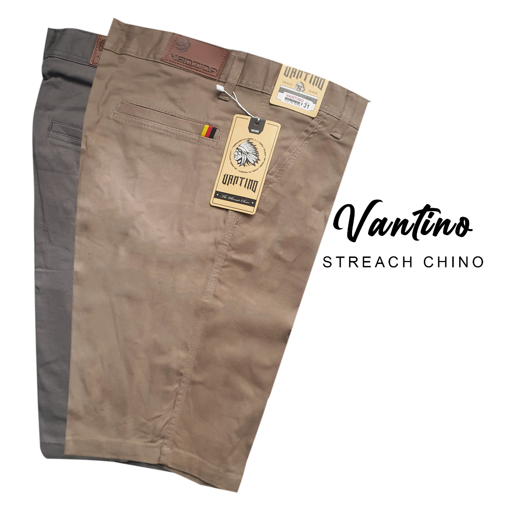 NEW PRODUK Celana Chino pendek pria  vantino original melar streach premium