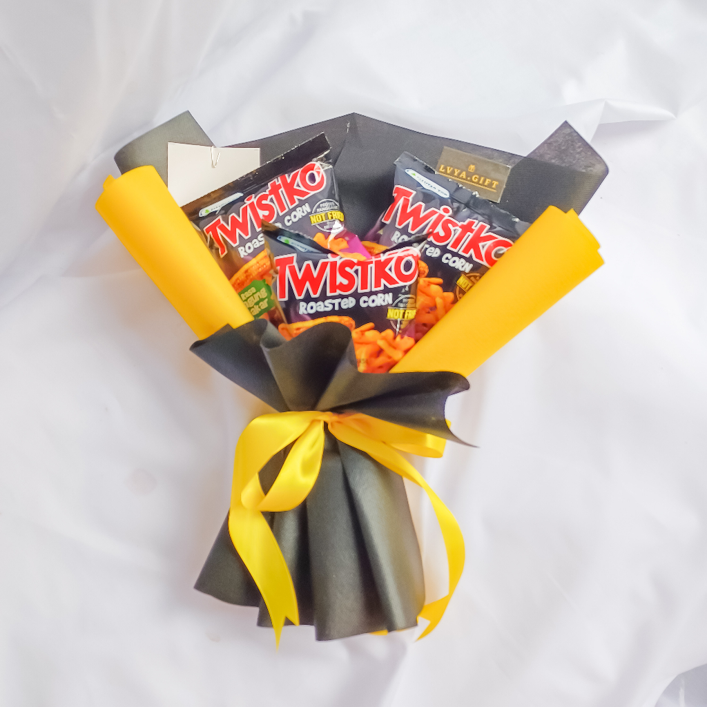 (SNACK 0061) Lvya.gift Buket snack mini 15rbuan snack random