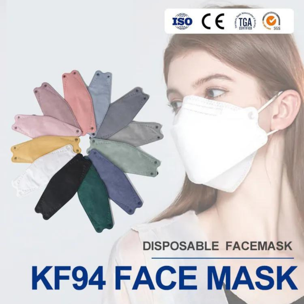 TRS - MASKER KF94 PROTECTION MASK 4 PLY 10 PCS IZIN KEMENKES