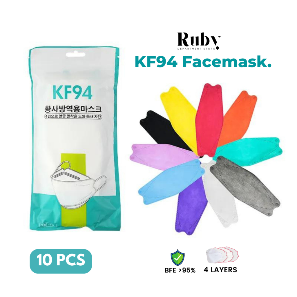 TRS - KF94 MASKER KOREA ISI 10PCS PREMIUM IMPORT