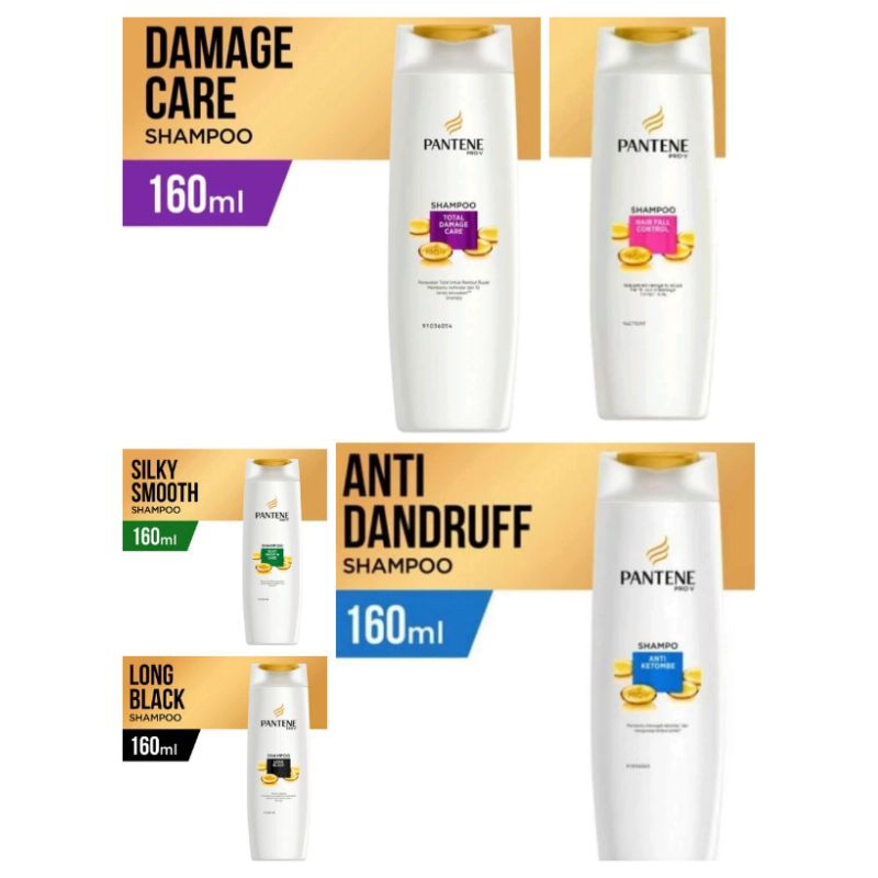 Pantene Shampo 160 ml/ Shampo Pantene 160 ml