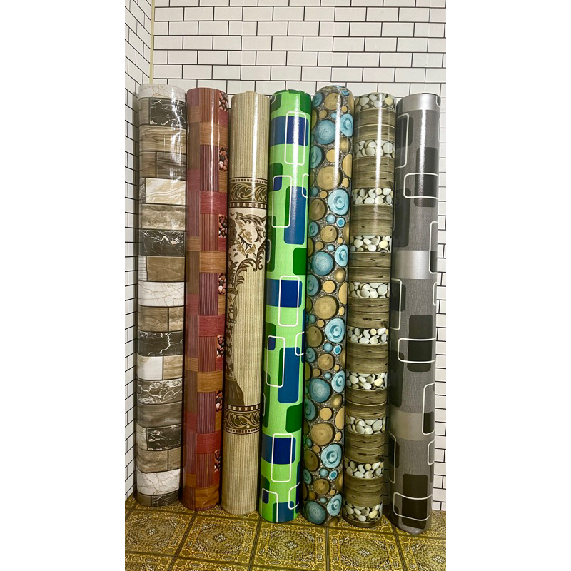 TIKAR LANTAI PLASTIK WANGSAGA/ DIORY SPONS BUSA, ALAS LANTAI TEBAL/KARPET VINYL 2M