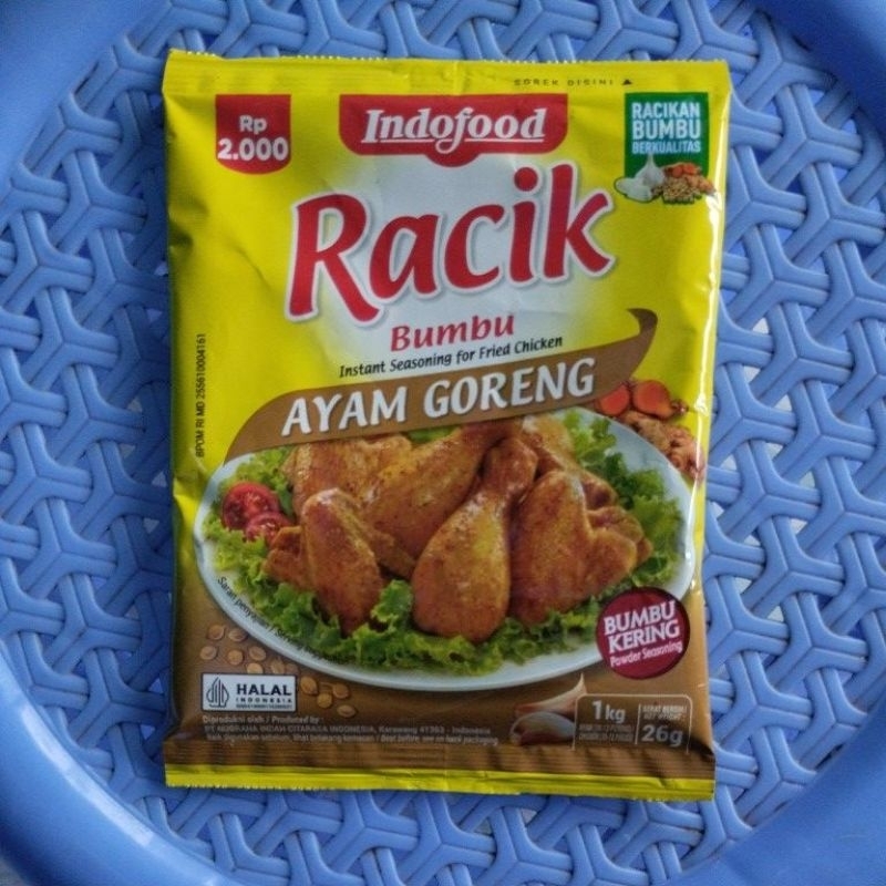 

Racik bumbu ayam goreng