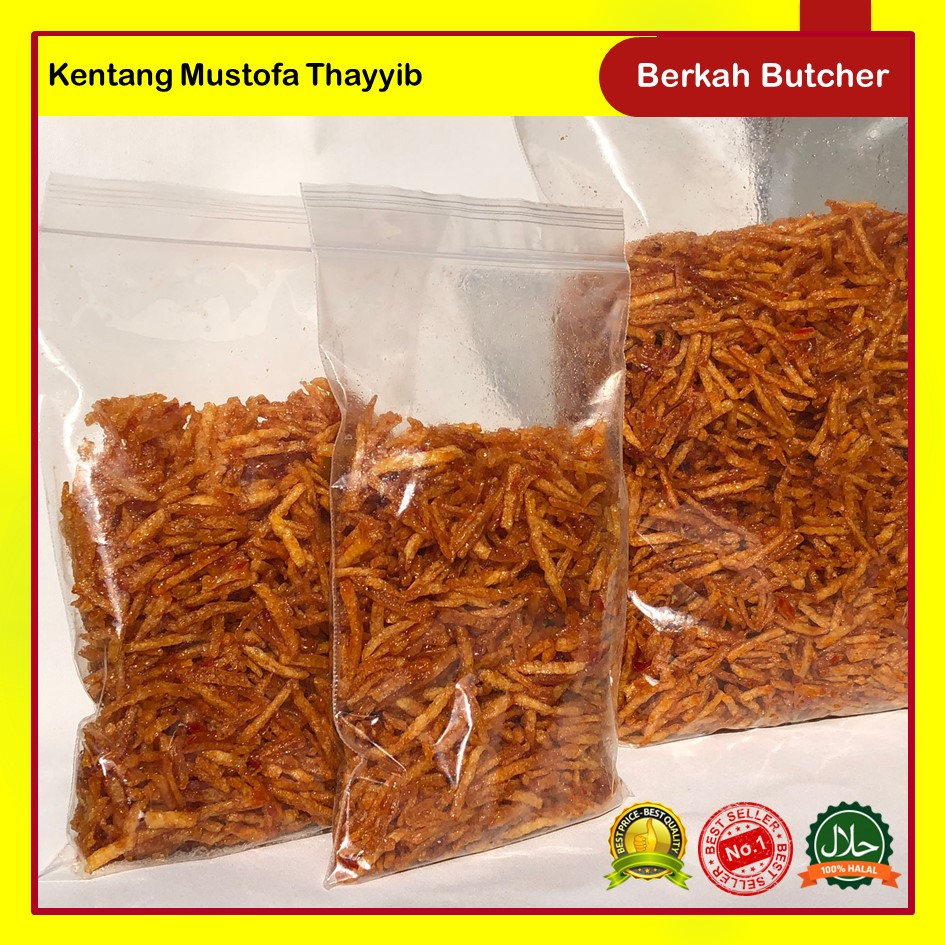 Kentang Mustofa 1kg 500gr Pedas Manis - Berkah Butcher