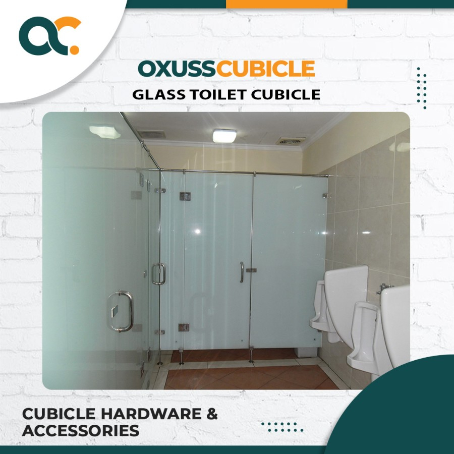 Glass Cubicle Toilet | Cubicle Kaca | Kubikal Kaca | Partisi Toilet