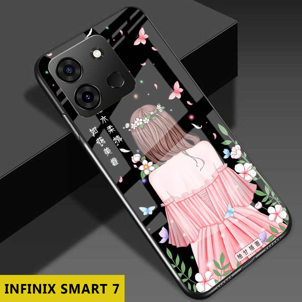 [H04] SOFTCASE KACA KILAU INFINIX SMART 7 - CASE HP INFINIX SMART 7 - CASE INFINIX SMART 7 - SOFTCAS