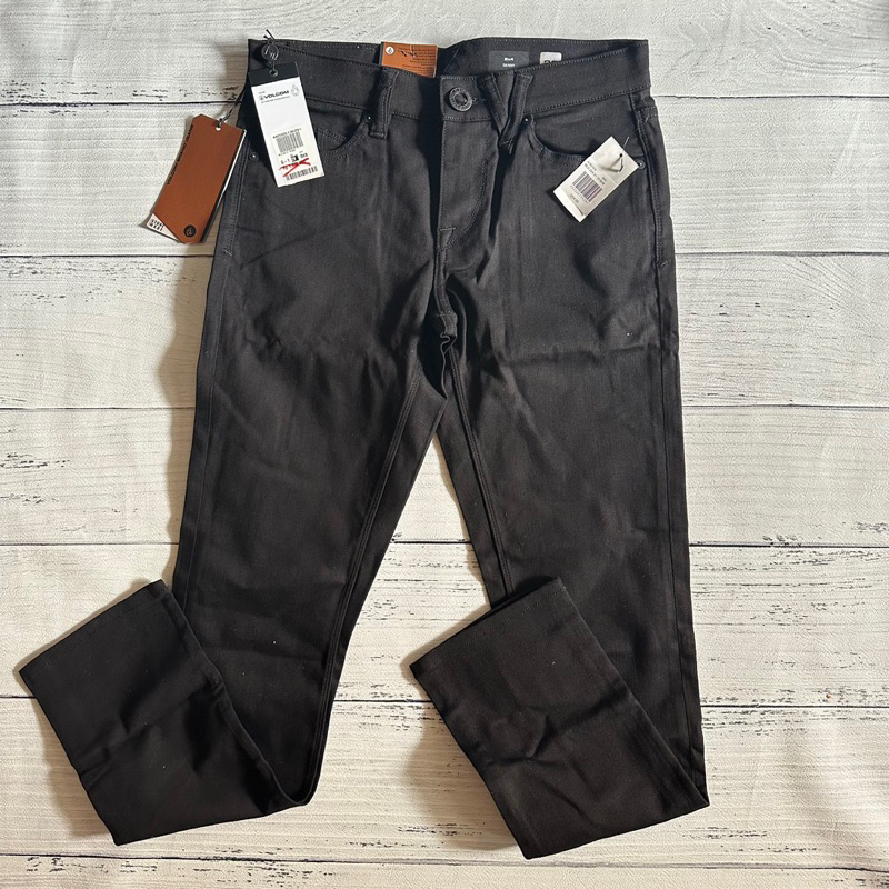 VOLCOM celana panjang denim jeans 2x4 skinny BKB ORIGINAL 100% NEW