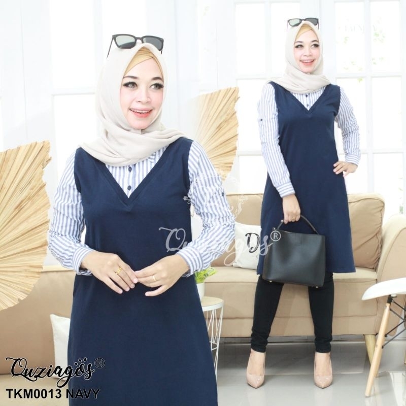 Quziagos tunik kaos combi