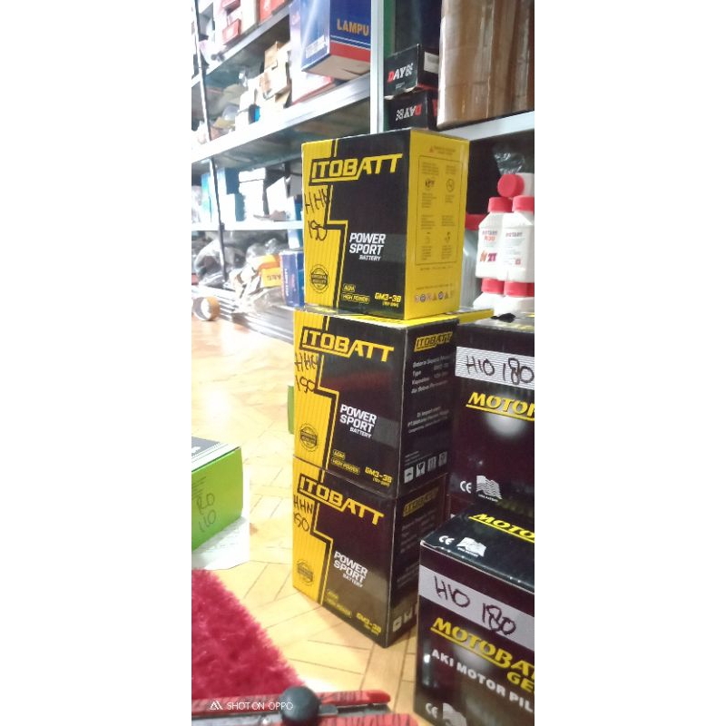 AKI ITOBATT RX KING 3A GM3-38