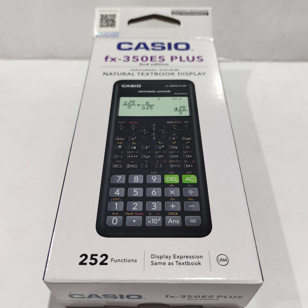 

kalkulator scientific casio fx-350 es plus, kalkulator scientific bagus, kalkulator scientific casio ori
