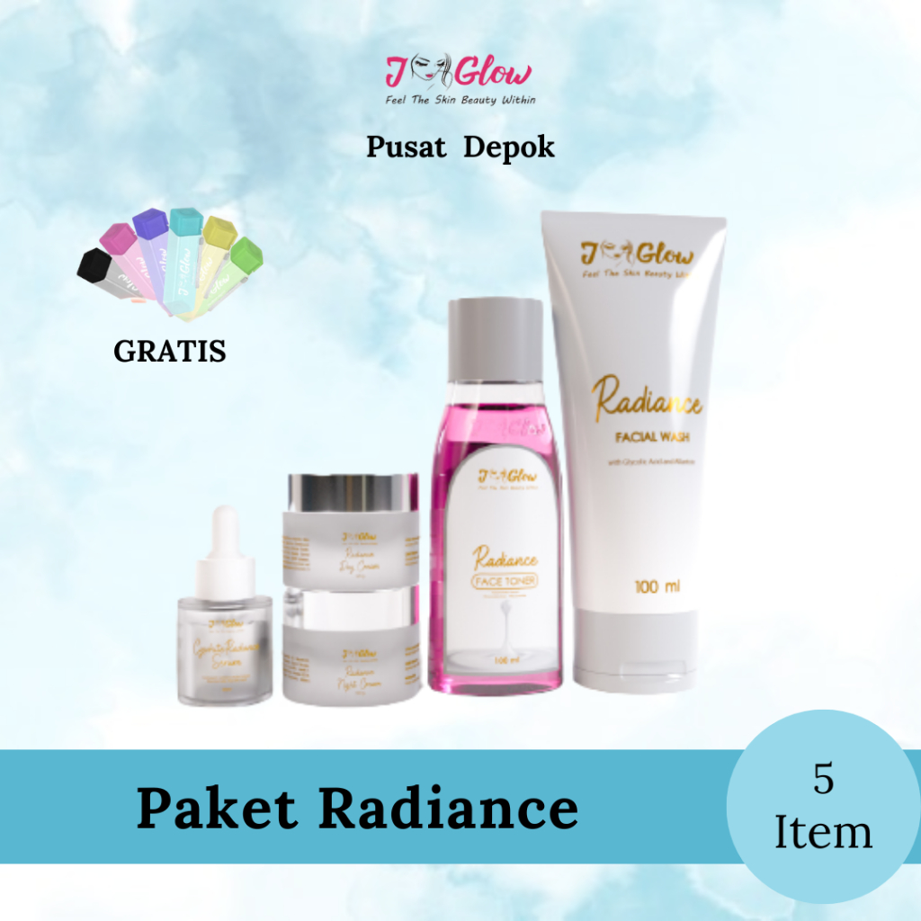 JGLOW SUPER WHITENING SKINCARE ORIGINAL BPOM PAKET PERAWATAN KECANTIKAN