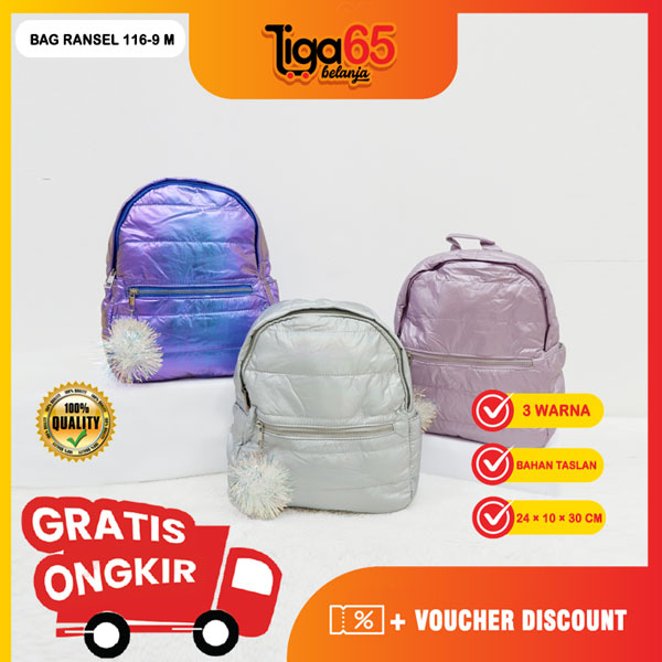 365 TAS RANSEL / Backpack / Tas Punggung / Ransel / Tas Anak / Karakter / Bag Ransel 116-9 M