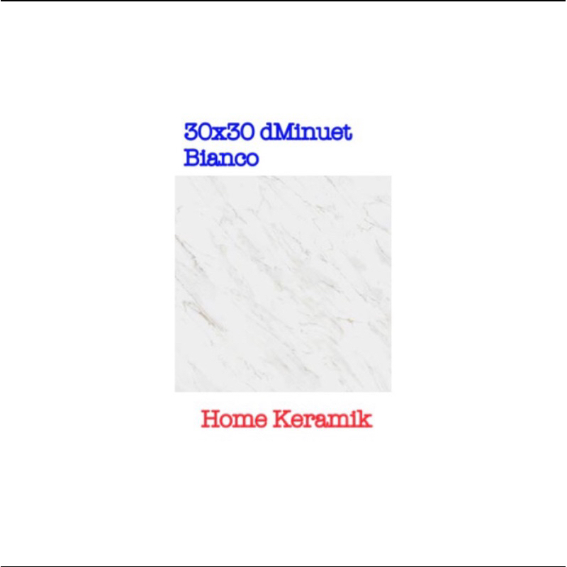 Roman keramik Matching Floor dMinuet Bianco size 30x30R