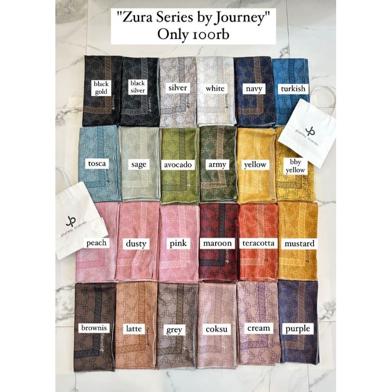 ZURA SCARF BY JOURNEY ORI