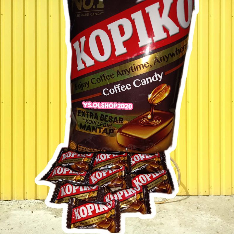 

ECER || Satuan KOPIKO Permen Coffee Candy No. 1 3.5 gram