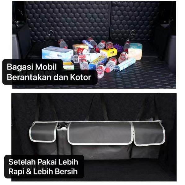 Tas Penyimpanan Bagasi Belakang Mobil Car Organizer Interior