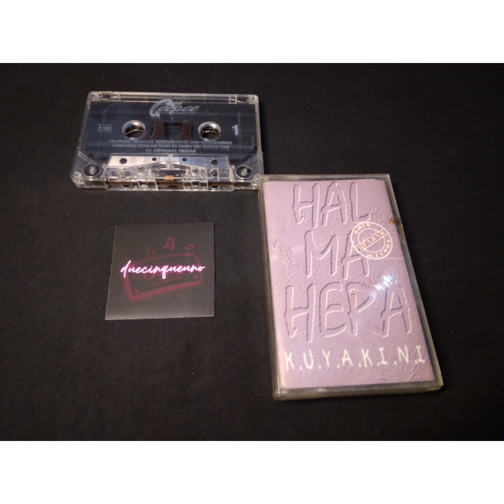 Halmahera - Kuyakini (kaset pita)