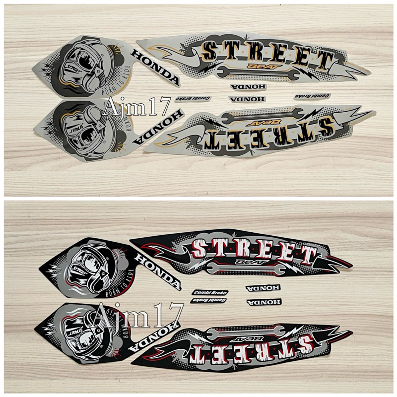 STIKER STRIPING MOTOR BEAT STREET 2023