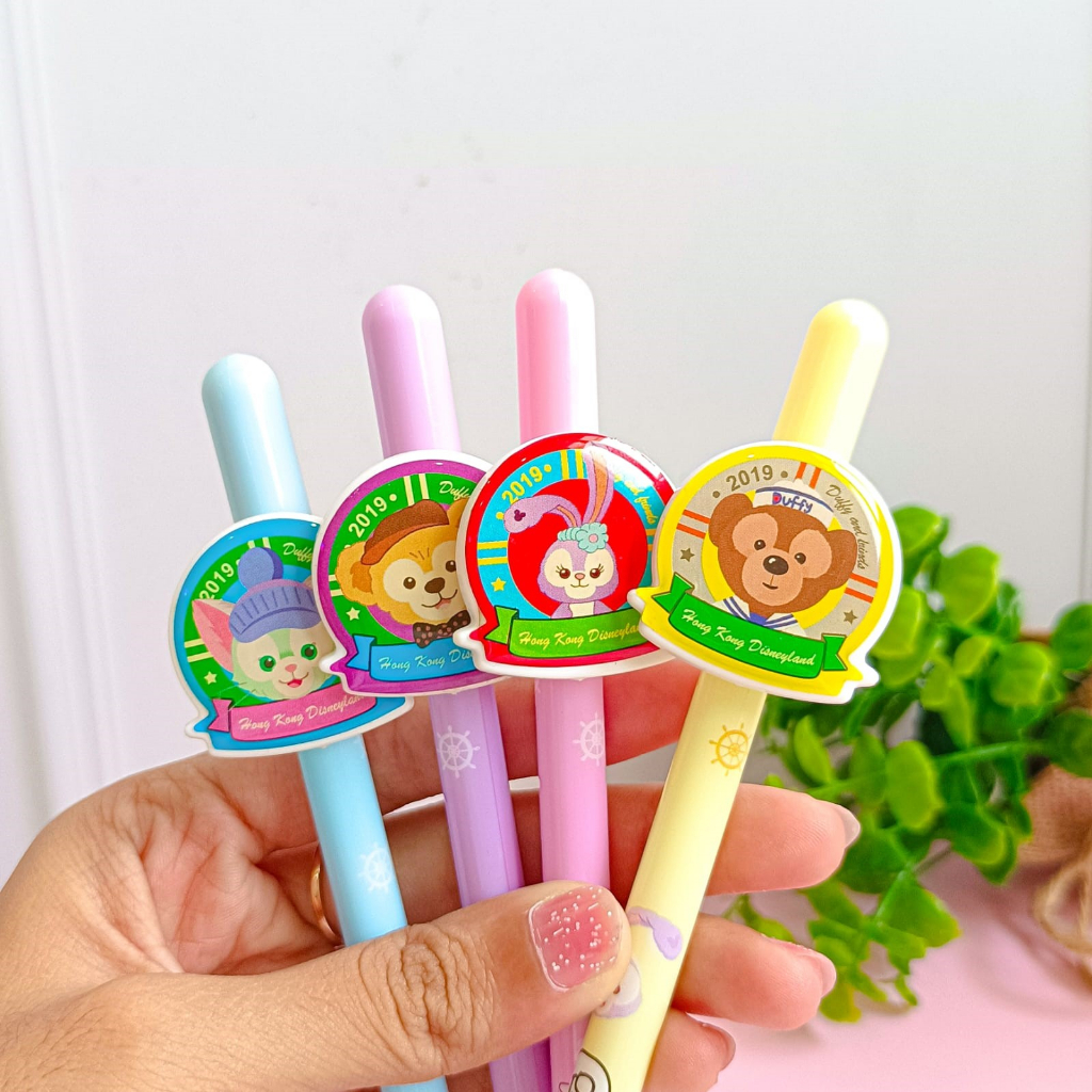 SELUSIN PEN DUFFY AND FRIENDS LUCU GEL PEN KARAKTER KUDA PONI PULPEN PENA BOLPEN BY MINIMIW