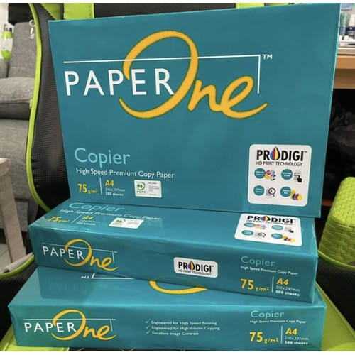 

KERTAS HVS PAPER ONE 75Gr PER BOX