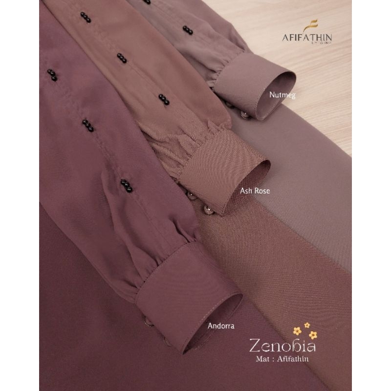 ZENOBIA /GAMIS ONLY SYAR'I/ AFIFATHIN / DESIGN MANIS, SIMPLE, ELEGAN,
