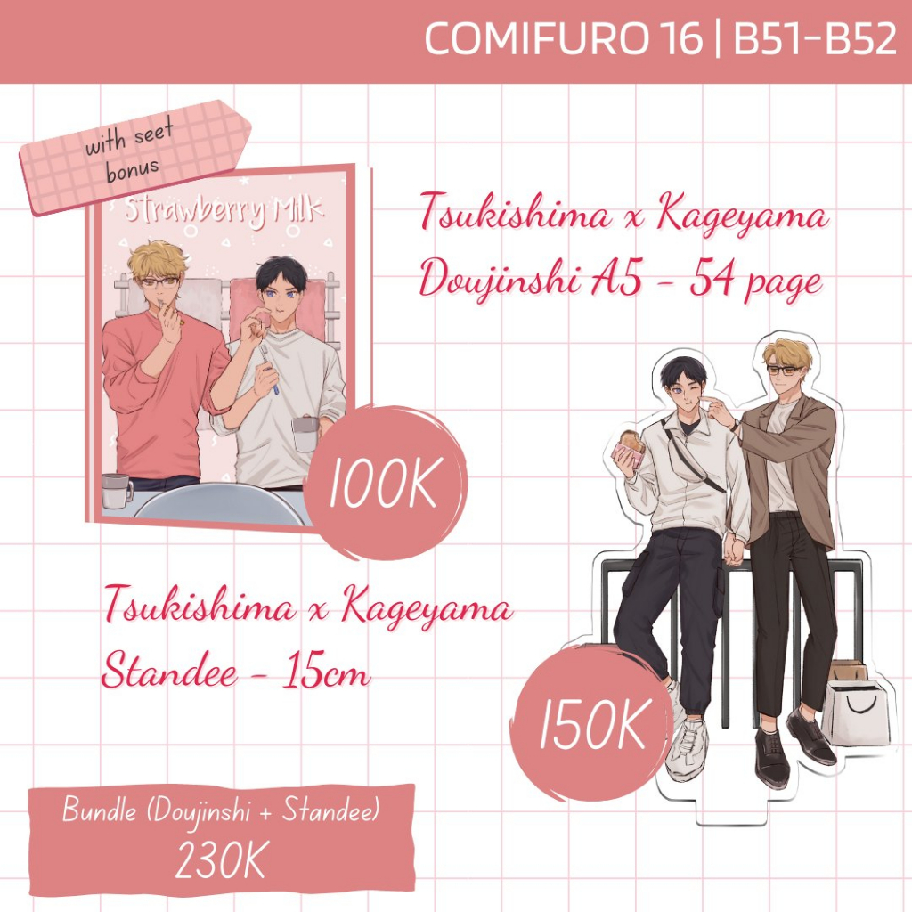 Doujinshi & Standee TsukiKage