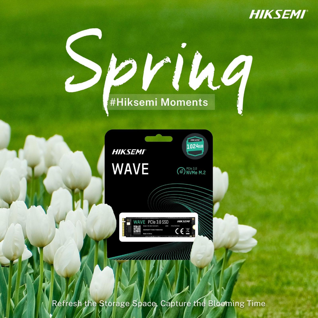 SSD HIKSEMI WAVE PCIe Gen3x4 NVME 512GB | HS-SSD-WAVE(P) 512G