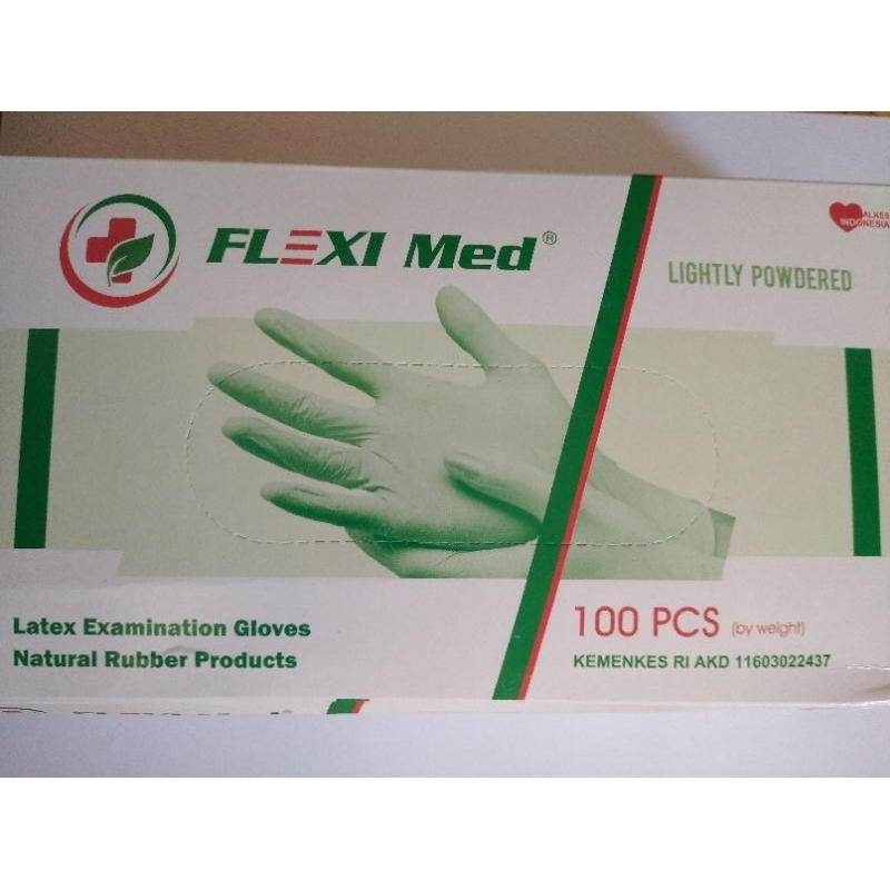sarung tangan Flexi med/ altamed ukuran S,M,L