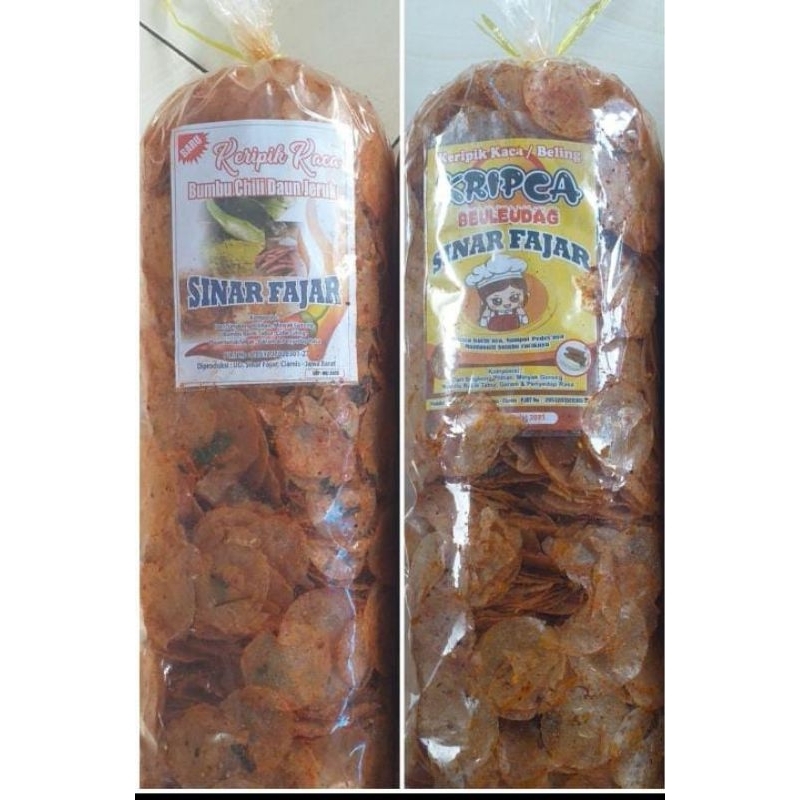 

Kripca - Kripik Kaca - Kripik Kaca Pedas 250gram