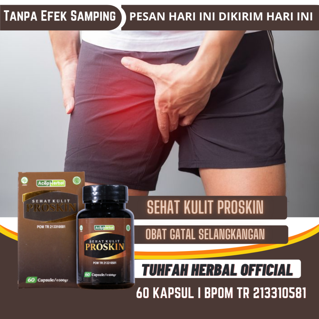 Obat Gatal Selangkangan, Exim Kering Dan Basah, Darah Manis, Selangkangan Hitam & Kering Akibat Gata