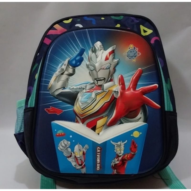 TAS RANSEL ANAK KARAKTER ULTRAMAN TAS IMPORT