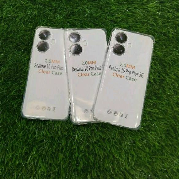 TPU Soft Case Clear 2.0mm Case Bening For Realme 10 Pro 5G Realme 10 Pro Plus 5G