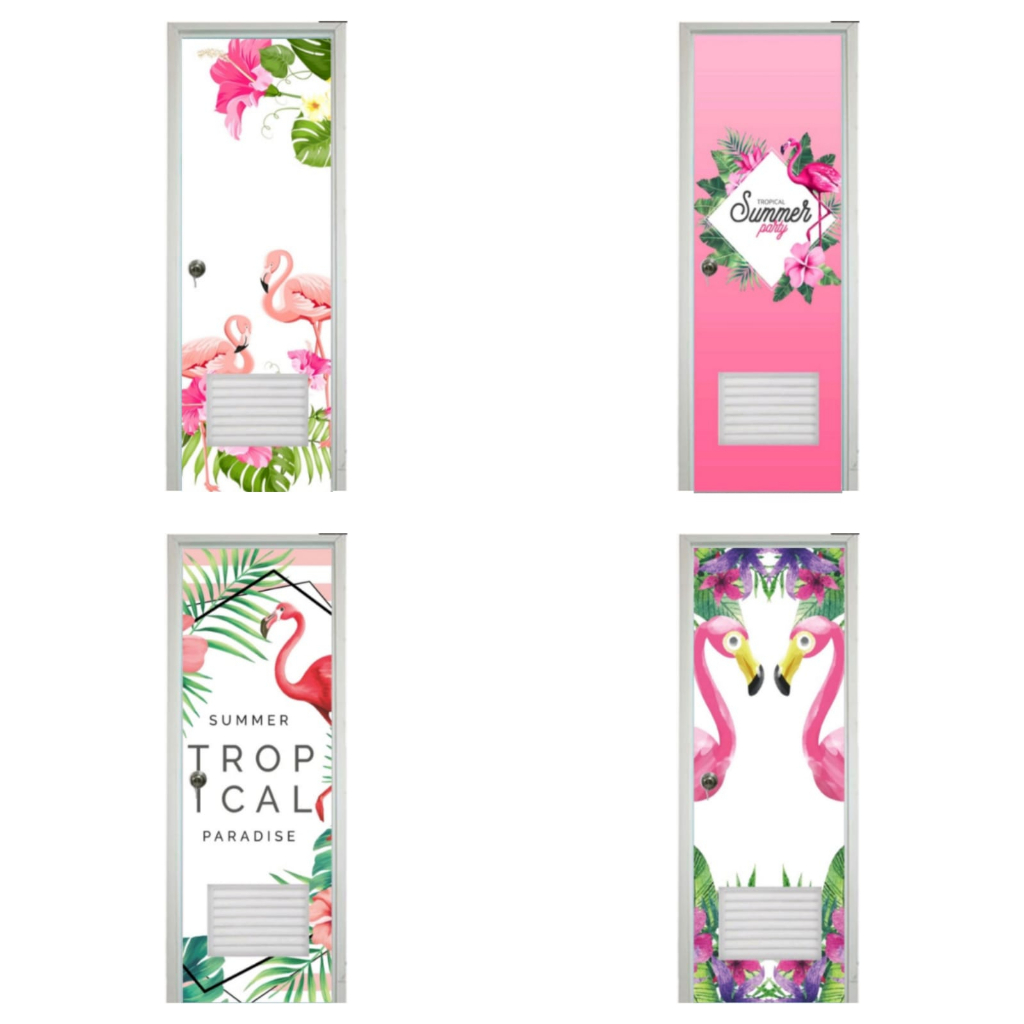 Stiker Pintu Kamar Mandi Stiker Toilet Kamar Mandi