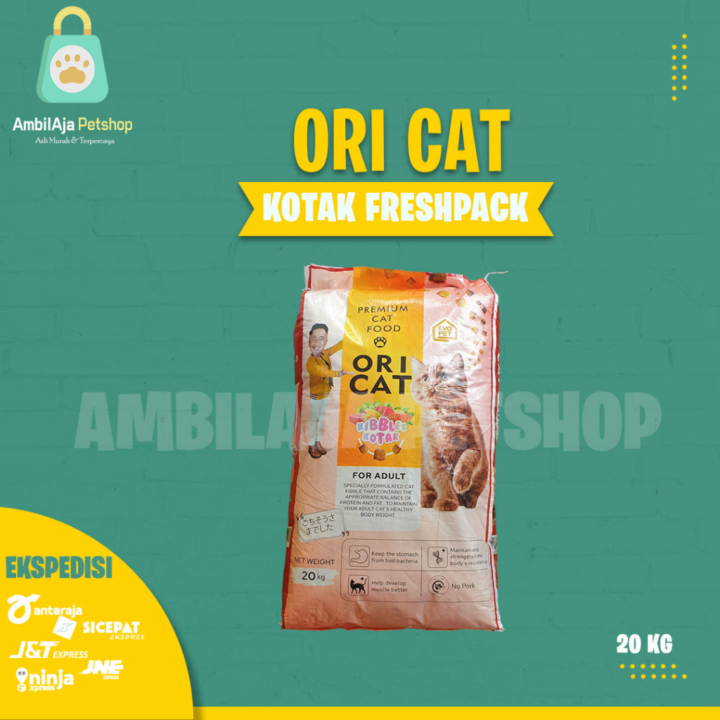 ORI CAT 20kg ALL VARIAN ( GRAB GOSEND )